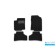 Rugs in the cabin Klever Premium Kia Rio 2011-2016, hb., Sed., 4 pcs. (textile)