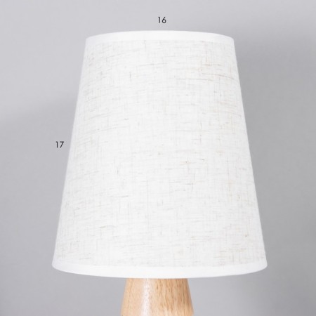 Hell lamp Ilaria E27 40W light wood 16x16x37.5 cm Risalux-4