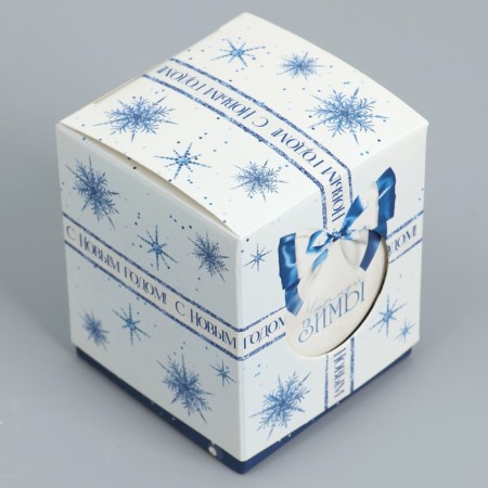 Bonbonniere "Winter Winter", 6 x 7 x 6 cm, New Year-4