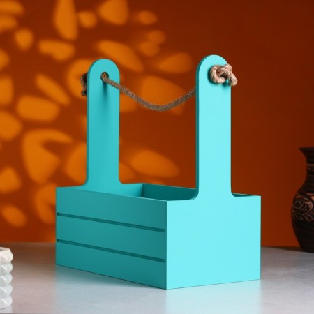 Box - wooden Kashpo 25x15x30 "Beloved Mom" ​​Tiffany-1