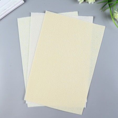 Soft felt 1 mm 20x30 cm top. Moloko mix-2
