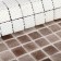 Glass mosaic bonaparte atlantis moca, 315x315x4 mm