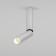 Lamp ceiling accent Elektrostandard, Pika LED 6 W, 30x30X240 mm, IP20, silver color