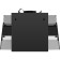 Excellency Maunfeld Bridge 60, inclined, 850 m3/h, 3 speeds, 60 cm, silver-black