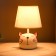 Board Lamp "Kitten" E14 40W white 17x17x27 cm Risalux