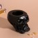 Interior item "Skull Silence" 6.5*10cm black matte