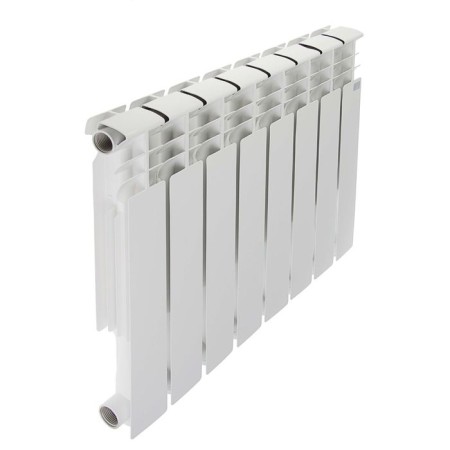 Aluminum radiator STI, 500 x 80 mm, 8 sections