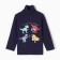 Turtleneck for boys, dark blue color, height 98 cm