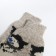 Men's woolen socks "Snowman", gray color, size 27