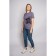 Women's T -shirt Let’s go "Star", size 50, color graphite