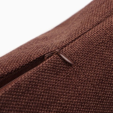 Decorative pillowcase "Ethel" Rogozhka 45*45 cm brown 100% p/e-3