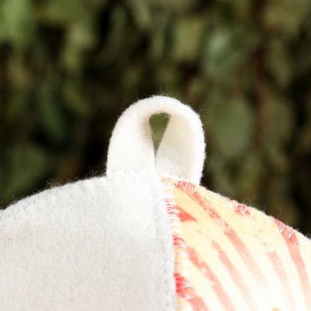 Шапка для бани "Пора в баню!"-1