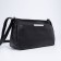 Bag Cross-Bodi with a zipper, black color