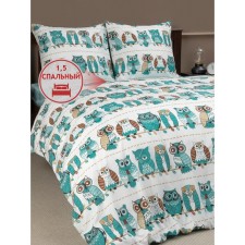 Bed linen 1.5 joint venture amore mio, size 150x210 cm, 145x215 cm, 70x70 cm - 2 pcs