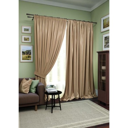 Set of curtains AVry, size 440x270 cm, tulle - 450x270 cm
