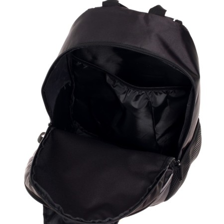 School backpack 42 x 30 x 20 cm, ergonomic back, Hatber Sreet, Hard Bro, Black/Yellow NRK_78119-6