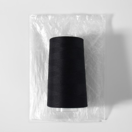 Threads 25ll, 5000 m, black color No. 6818-3