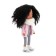 Soft doll "Tina in a pink jacket", 32 cm