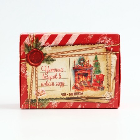 New Year's Gift Set "Cozy Evenings": Tea, Montansier-5