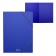 A4 elastic band, 400 μm, Erichkrause Matt Classic, Koreshka 5 mm, up to 300 sheets, embossing "Sand", blue