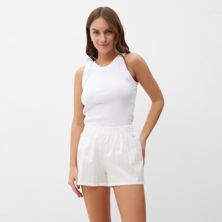 Women's shorts KAFTAN "BASE", col. White, size 40-42-2