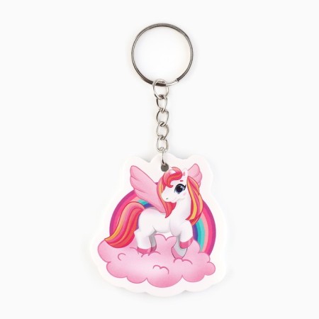 Key keychain "Unicorn", 10.2 x 4.9 cm-2