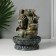 The desktop fountain from the network, backlight "Buddha in the palm" gray 20.5x20.5x27 cm