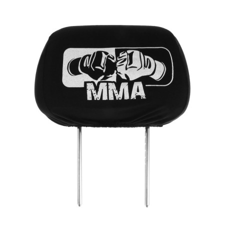 Caps for MMA head restraint, black, set 2 pcs-1