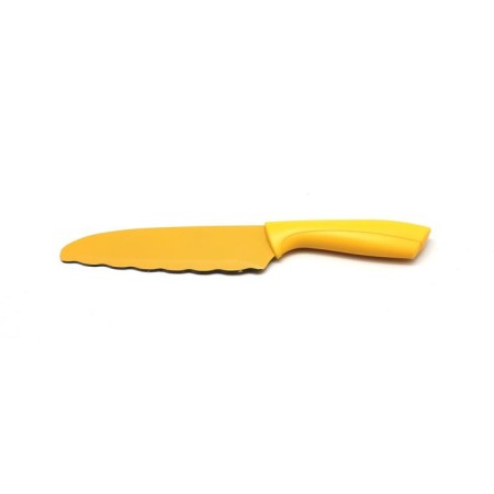 Universal knife Atlantis, yellow color, 16 cm