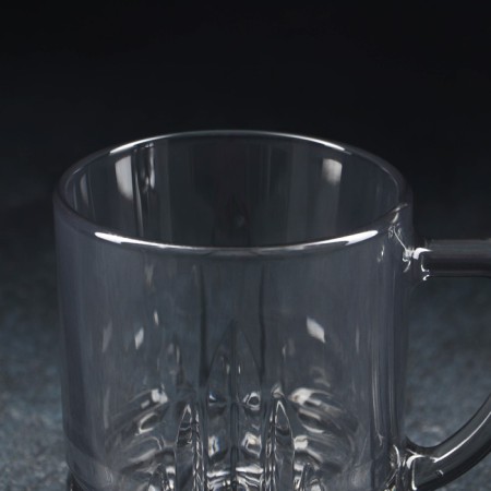 Graphite mug, glass, 300 ml-1