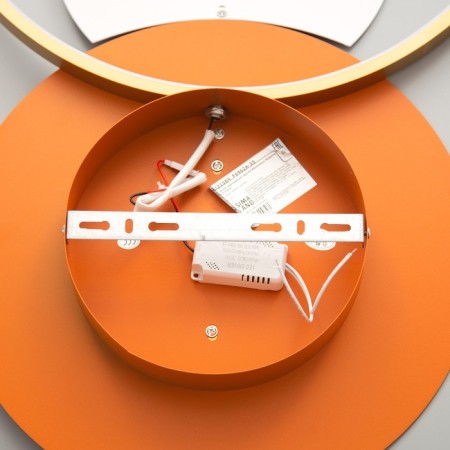 Bra "Alla" LED 18W 3000k orange black 88x5x45cm-7