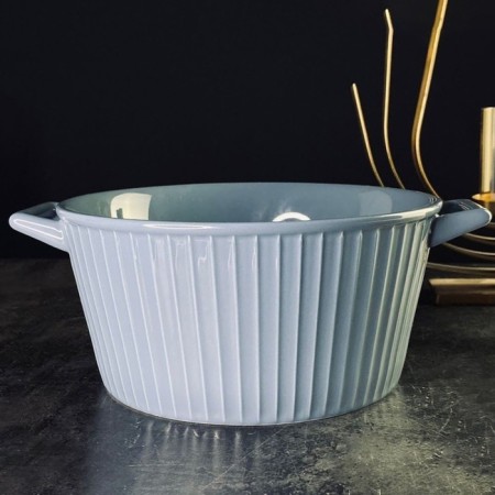 Lenardi salad bowl “graphite”, porcelain, d = 21 cm