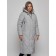 Coat insulated winter female, size 50, color gray