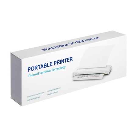 LPR-04 portable thermal Priprinter, for printing documents, stickers, stickers, 203 dpi, white-6