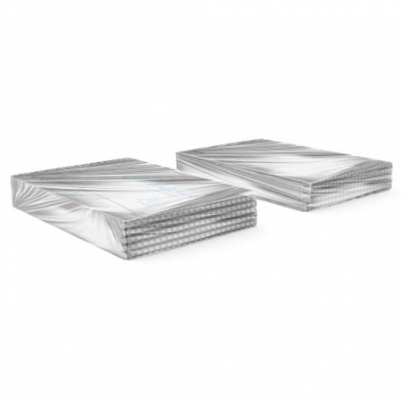 Album for drawing A4, 20 sheets, block 120 g/m², on spirals, Erich Krause "Towers", 100% whiteness, detachment for separation, solid substrate-3