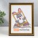 Photo frame plastic 15x21 cm 922