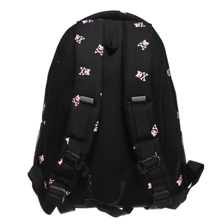 School backpack, 39 x 30 x 20 cm, Grizzly, ergonomic back, + keychain, black-4