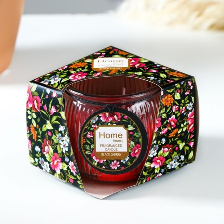 Aromatic candle in glass 7x5.5cm-2