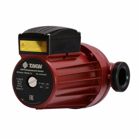 Circulation pump Taen GPD32-12, 500 W, 167 l/min, pressure 12.5 m, DU 32-1