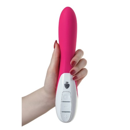 Mystim Elegant Eric vibrator, pink color, 27 cm-6