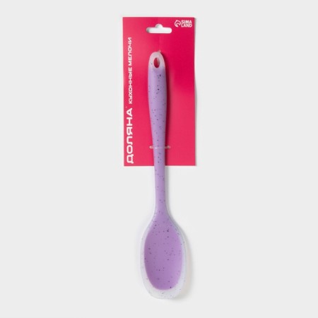 Spoon Garnish shares "Leonardo", silicone, 27 cm, lilac color-5