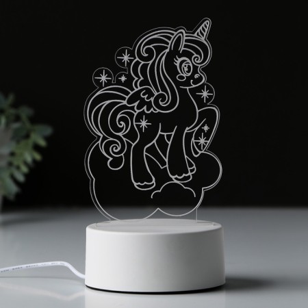 Acrylic lamp "Dream", model GBV-0121-2