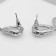 Earrings with pearls "harbor" consciousness, color silver