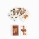 Playing cards, gift "Russian style", 36 pcs, map 8.5 x 6.5 cm