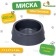 Plastic bowl 17 x 17 x 5 cm, 400 ml, gray