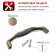 PC171AB bracket handle, m/o 96 mm, bronze color