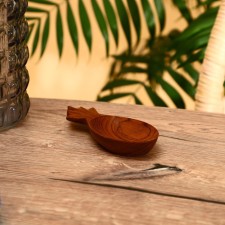 Pineapple dish 13x6 cm, tick tree