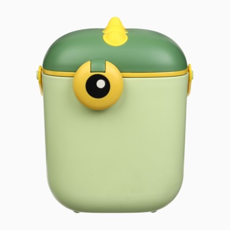 Container for baby food Dino 5, 800 ml., Green color-1