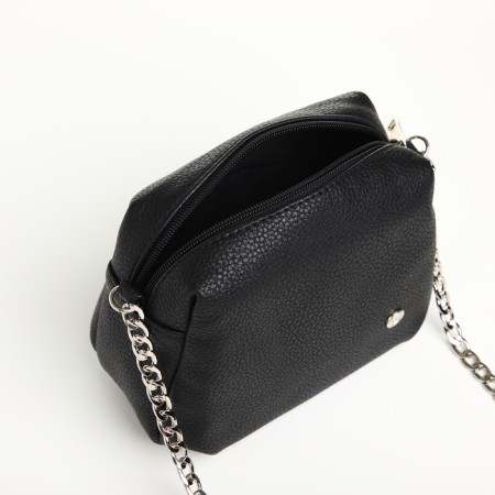 Women's bag with lightning, black color-3