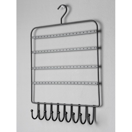 Organizer for jewelry "hanger", 37*25*5cm, black color-4